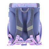 Herlitz Loop Plus Butterfly Paradise Juego De Mochila Escolar Chica Poliéster Lila, Rosa