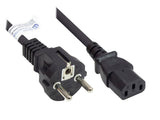 EAN 4014619168576 - Alcasa P0030-S015 cable de transmisión Negro 1,5 m Enchufe tipo E+F C13 acoplador imagen 1