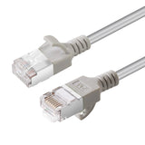 Cat6a U-Ftp Slim, Lszh, 0.15m  Network Cable, Grey