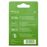Gp Akku Aaa Micro Nimh 650 Mah 1,2v Recyko 2er Blister