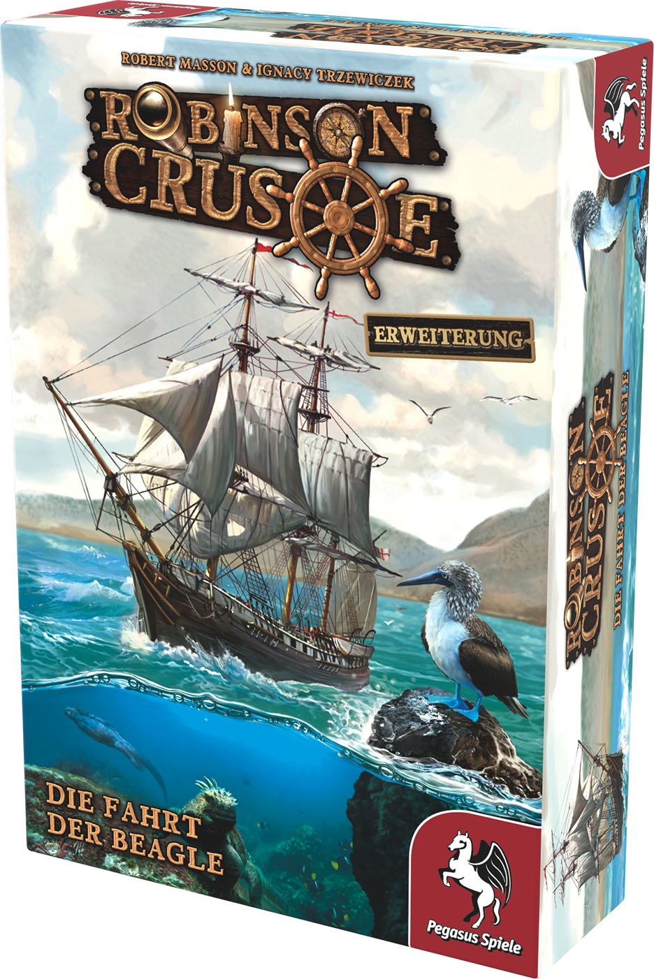 Pegasus Robinson Crusoe: El Viaje Del Beagle, Expansión Del Juego De Mesa 51946g