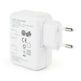 Gembird Cargador Usb Universal, 3.1 A, 4 Puertos Blanco