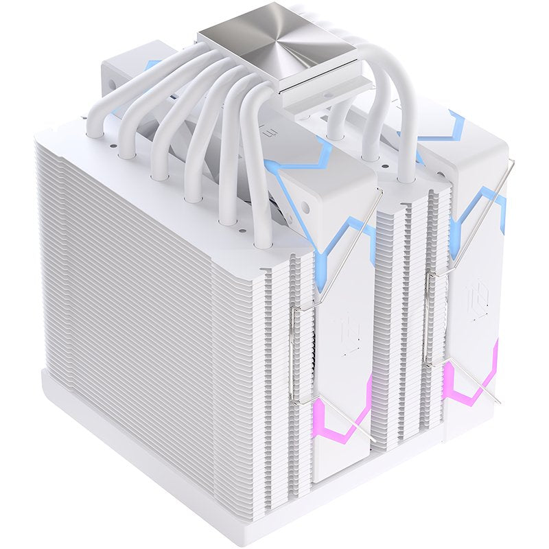 EAN 6977277369519 - Einarex EXAC-GL-300-R-W sistema de refrigeración para ordenador Procesador Refrigerador de aire 12 cm Bla imagen 10