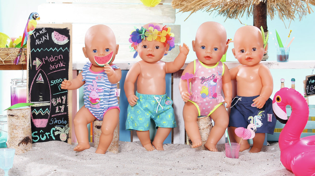 Baby Born Swimshorts Collection Ropa De Baño De Muñeca - Accesorios Para Muñecas