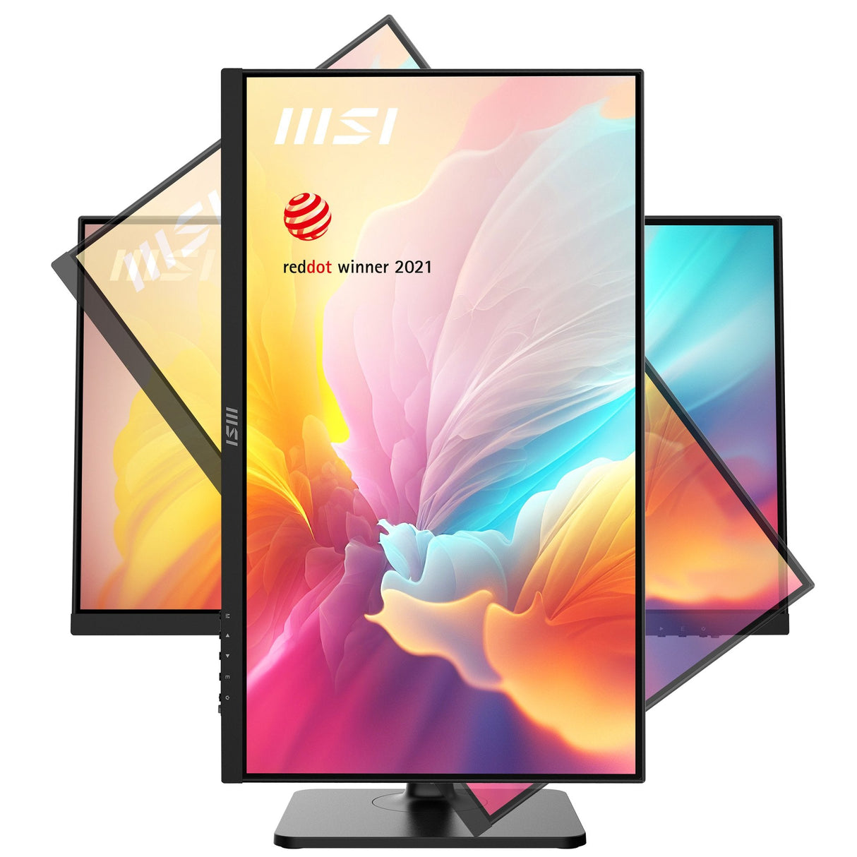 Msi Monitor Modern Md2412p. 23.8 (60cm). Plano. Ips. 1920x1080 (Fhd). 100hz. Negro