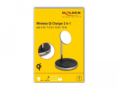 EAN 4043619664689 - DeLOCK 66468 cargador de dispositivo móvil Smartphone Negro, Gris, Blanco USB Carga rápida Interior imagen 5