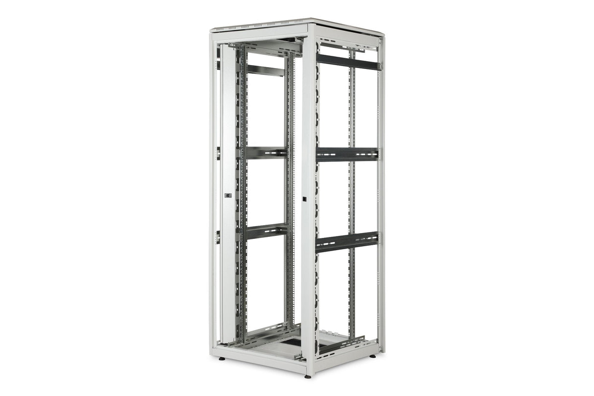 Armario De Red De 42ua Unique, 2053x800x800 Mm Bastidor Abierto, Gris