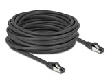 Cable Delock Rj45 De Red Cat.8.1 S/Ftp 10 M Bis 40 Gbps Negro