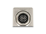 Delock 60088 Adaptador M12 Código X Hembra De 8 Pines A Rj45 Hembra Cat.6a Stp Blindado En Ángulo De 90°