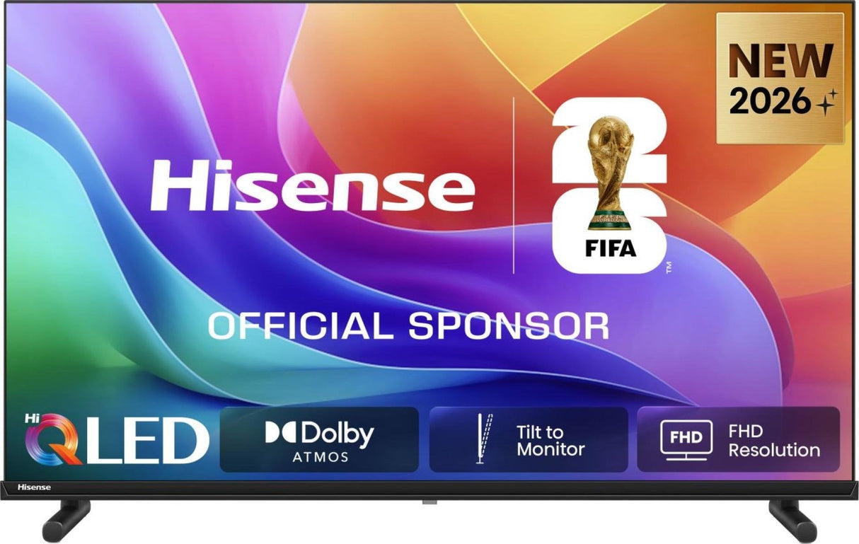 81,3 Cm (32") 1920 X 1080 Pixel Hisense 20018229 16:9 Full Hd Dled 10 Ms Smarttv Hdmi Vesa 100 X 100 Mm Lan Wifi Speaker