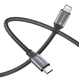 Sonero Usb-C A Usb-C Cable De Carga - Usb 2.0, 60w Pd Gris/Negro - 0,50m