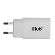 EAN 8719214473396 - CLUB3D CAC-3020 cargador de dispositivo móvil Smartphone, Universal Blanco Corriente alterna Carga rápida imagen 1