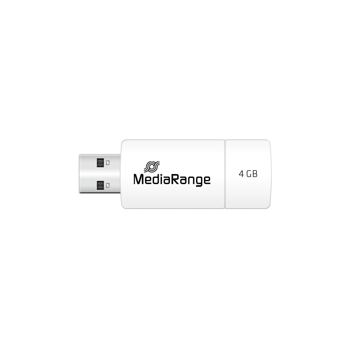 EAN 4260283118151 - MediaRange MR970 unidad flash USB 4 GB USB tipo A 2.0 Rojo, Blanco imagen 3