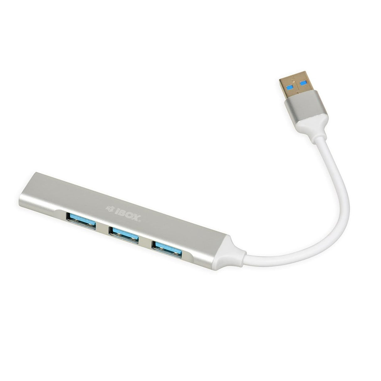 EAN 5903968680312 - iBox IUH3FAS hub de interfaz USB 3.2 Gen 1 (3.1 Gen 1) Type-A 5000 Mbit/s Blanco imagen 2