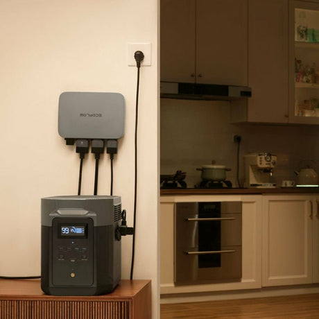 EAN 0842783163387 - EcoFlow Powerstream Negro, Gris imagen 4