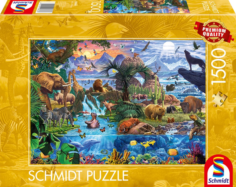 EAN 4001504588663 - Schmidt Spiele 58866 puzzle imagen 2