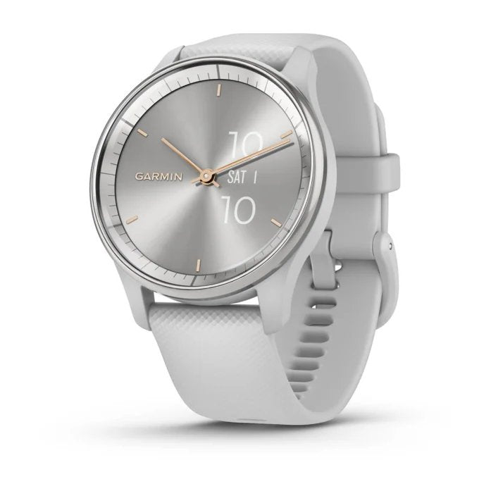 Smartwatch  Garmin Vivomove Trend Lcd 40 Mm Híbrido 254 X 346 Pixeles Pantalla Táctil Plata Gps (Satélite)