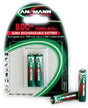 EAN 4013674030903 - Ansmann Blister 2 X DECT Accu, AA, 800mAh AA / HR6 Níquel-metal hidruro (NiMH) imagen 1