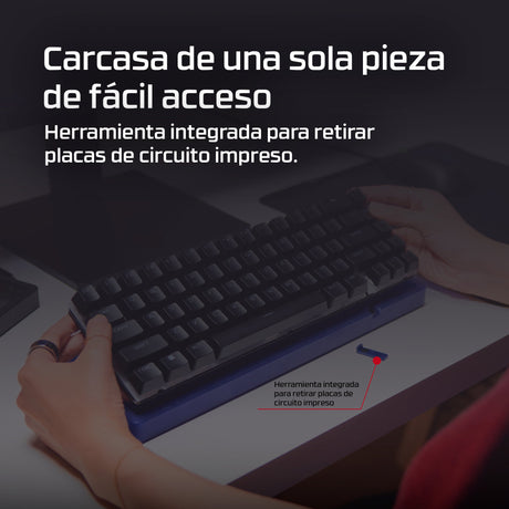 EAN 198828944610 - HyperX Origins 2 65 teclado Juego USB Negro imagen 7