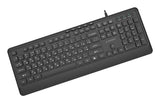 Keyboard Multimedia Usb Cyrill/Black Kb-Mch-05-Cyrl Gembird