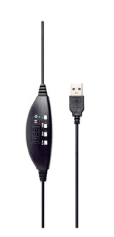 EAN 8716309077248 - Gembird MHS-U-001 auricular y casco Auriculares Alámbrico Diadema Llamadas/Música Negro imagen 6