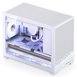 Jonsbo D32 Pro Blanco Pc-Gehäuse, Mini-Gehäuse, Matx, Tempered Glass - Weiss