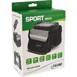 Bolsa De Bicicleta Multifuncional Inline Sport, Negra