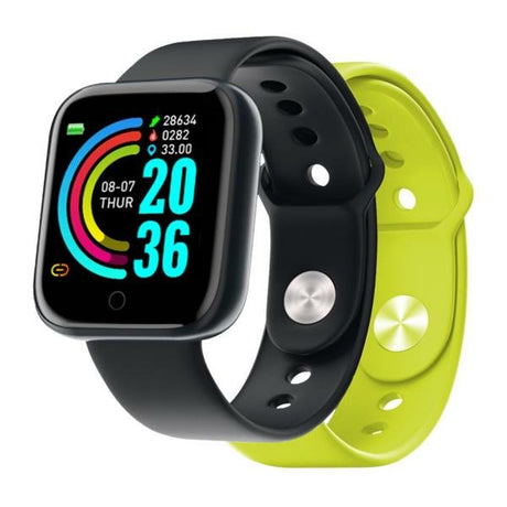 EAN 8050162353751 - Nilox NXSWTRAILBANDYL Relojes inteligentes y deportivos 3,66 cm (1.44") Digital 240 x 240 Pixeles Pantall imagen 1