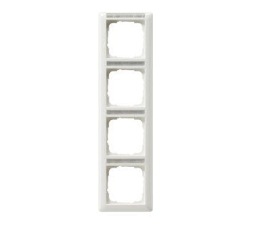 Gira 111403 Marco 4f Bsf Blanco Puro Standard 55 Senkrecht
