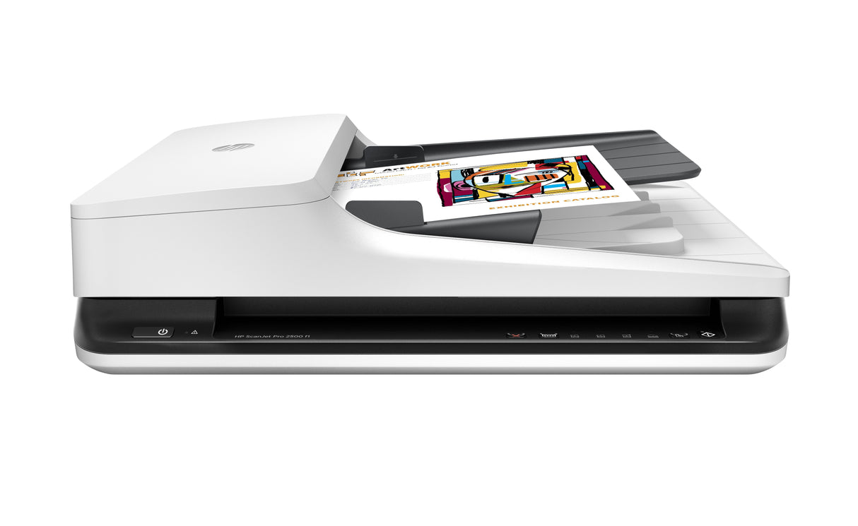 Escáner Documental Hp Scanjet Pro 2500 F1 20ppm/40ipm Duplex 1200ppp Alimentador Automático 50 Hojas Usb 2.0