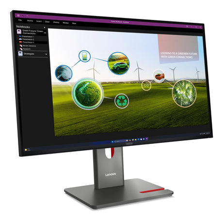 EAN 0198156226167 - Lenovo ThinkVision P27Q-40 pantalla para PC 68,6 cm (27") 2560 x 1440 Pixeles Quad HD LED Negro imagen 3
