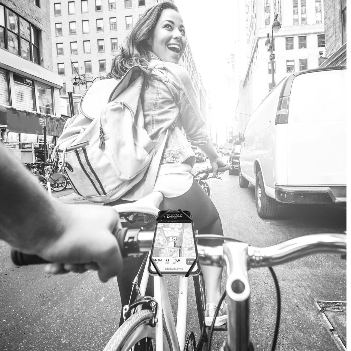 EAN 8021735760085 - Celly Swipe Bike Soporte pasivo Teléfono móvil/smartphone Negro imagen 3
