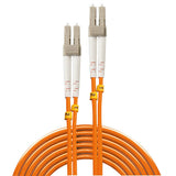 Lindy 46481 Cable De Fibra Optica 2 M Lc Om2 Naranja