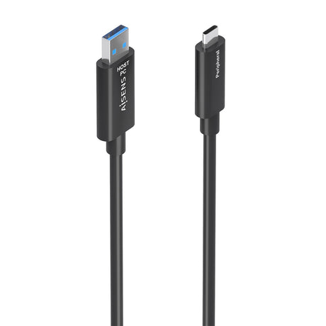 EAN 8435739902707 - AISENS A157-0926 cable USB USB 3.2 Gen 2 (3.1 Gen 2) 25 m 2 x USB A USB C Negro imagen 1