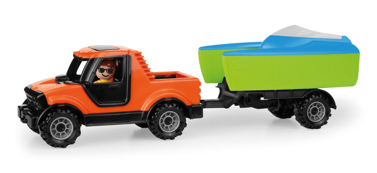 Zestaw Truckies Pickup Z Przyczepa