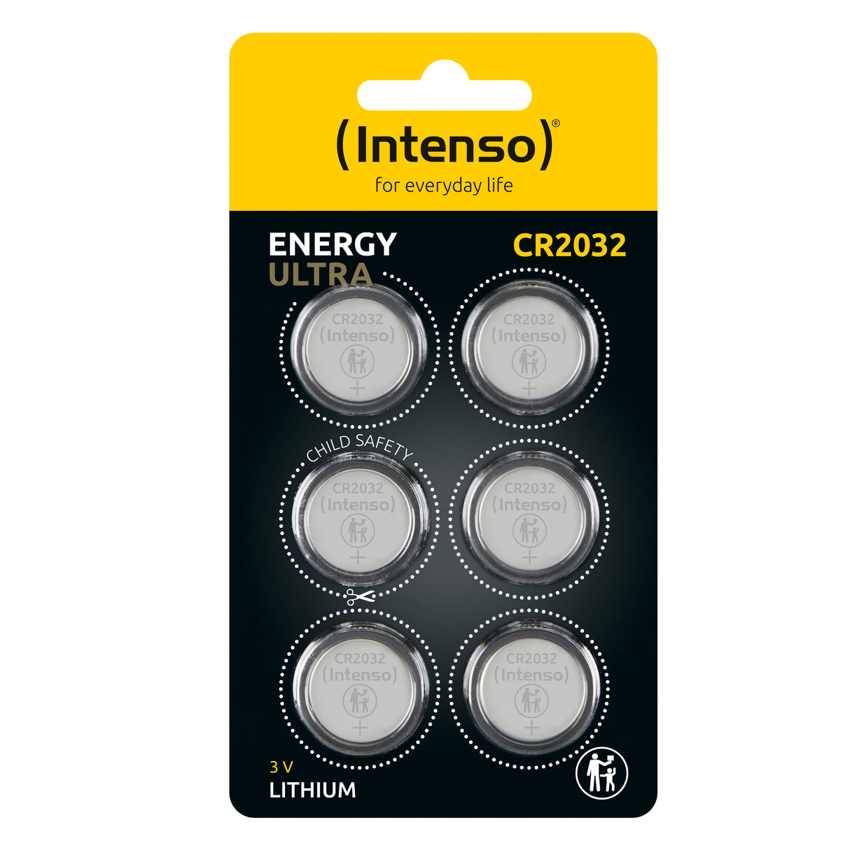 EAN 4034303027897 - Intenso CR 2032 Energy 6er Blister - CR2032 - 220 mAh Batería de un solo uso Lithium-Manganese Dioxide (L imagen 4