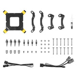 EAN 4712839559951 - Azza HEX 360 Carcasa del ordenador Sistema de refrigeración líquida todo en uno 12 cm Negro 1 pieza(s) imagen 4