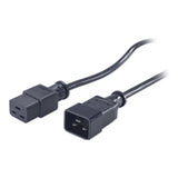 Apc Cable De Alimentación Iec 60320 C19 A Iec 60320 C20 61 Cm Negro Para P/N: Ap98892f Ap98894f Ap98896f Suvtr30khs Suvtr40kh4b5s Suvtr40kh5b5s Suvtr40khs