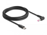 Delock Notebook Ladecable Usb Type-C Stecker Zu Hp 4,8 X 1,7 Mm Stecker