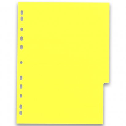 Oxford Ordnerregister Vollformat Blanko Din A4