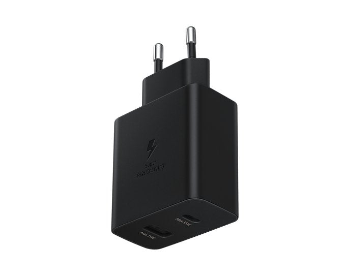 Cargador De Pared Samsung Ep-Ta220nbe 1xusb Tipo-C 1xusb 35w