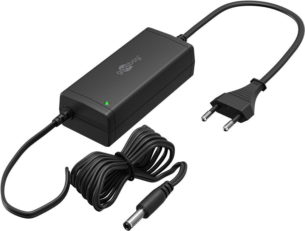 Goobay 64980 12 V Power Supply (36 W 3.0 A), Black