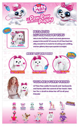 Peluche Zuru Pets Alive - Paw Paw El Cachorro 9531