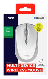 EAN 8713439254549 - Trust Yvi+ ratón Universal Ambidextro RF Wireless + Bluetooth Óptico 1600 DPI imagen 6