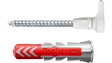 EAN 4048962459500 - Fischer 564169 tornillo de anclaje y taco 25 pieza(s) Juego de enchufes de pared y ganchos de tornillo imagen 1