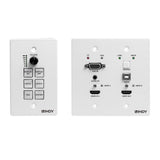 Lindy 38288 Extensor Audio/Video Transmisor Y Receptor De Señales Av Negro, Blanco