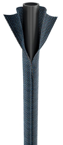 Gardena Liano Manguera De Jardín 30 M Por Encima Del Suelo Cloruro De Polivinilo (Pvc), Textil Negro, Gris