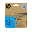 EAN 0196786147623 - HP 937e EvoMore Cyan Original Ink Cartridge cartucho de tinta 1 pieza(s) Alto rendimiento (XL) imagen 1
