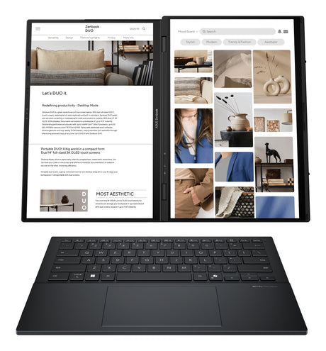 EAN 4711387819678 - ASUS Zenbook Duo UX8406CA-PZ152W Híbrido (2-en-1) 35,6 cm (14") Pantalla táctil WQXGA+ LPDDR5x-SDRAM Wi-F imagen 7