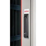 Roline 19-Zoll Netzwerkschrank Pro 32 He, 800x800 Bxt Glastr Grau